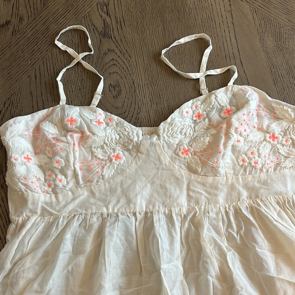 Free People Bed of Roses Babydoll Slip Dress Size XL NWOT - Picture 10 of 10